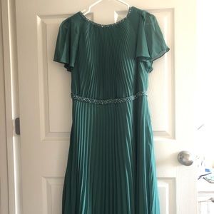 Azazie Dark Green Kara Bridesmaid Dress - Custom